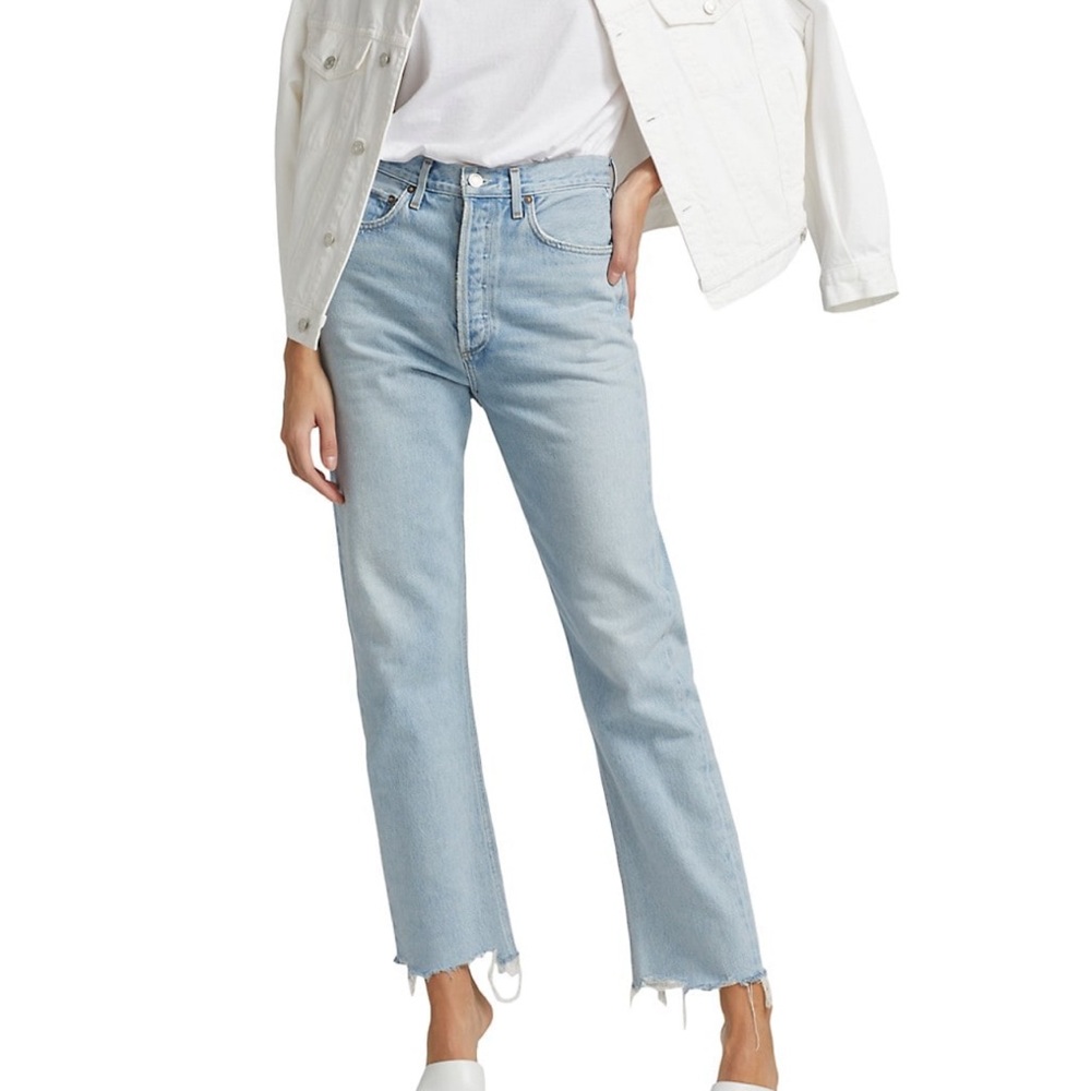 Agolde 90’s Pinch Waist. Worn twice practically new. 27